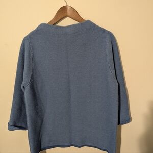 Boden Blue Grace Wool Jumper